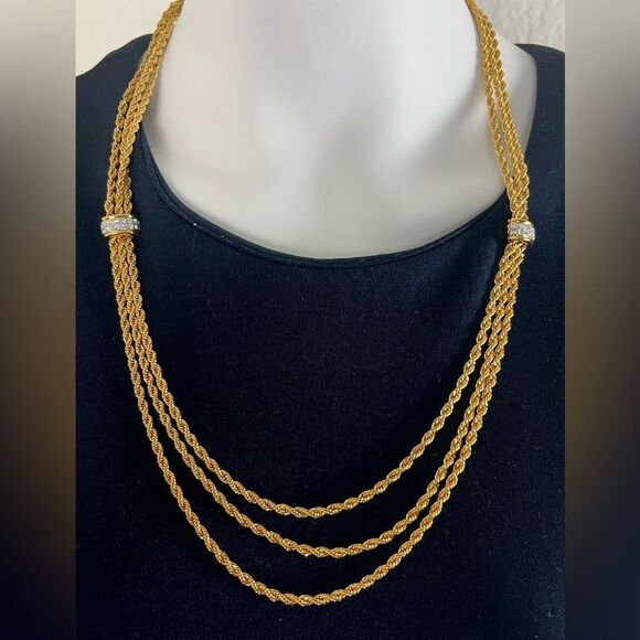 Vintage Nolan Miller Glamour Collection Necklace - Picture 1 of 6